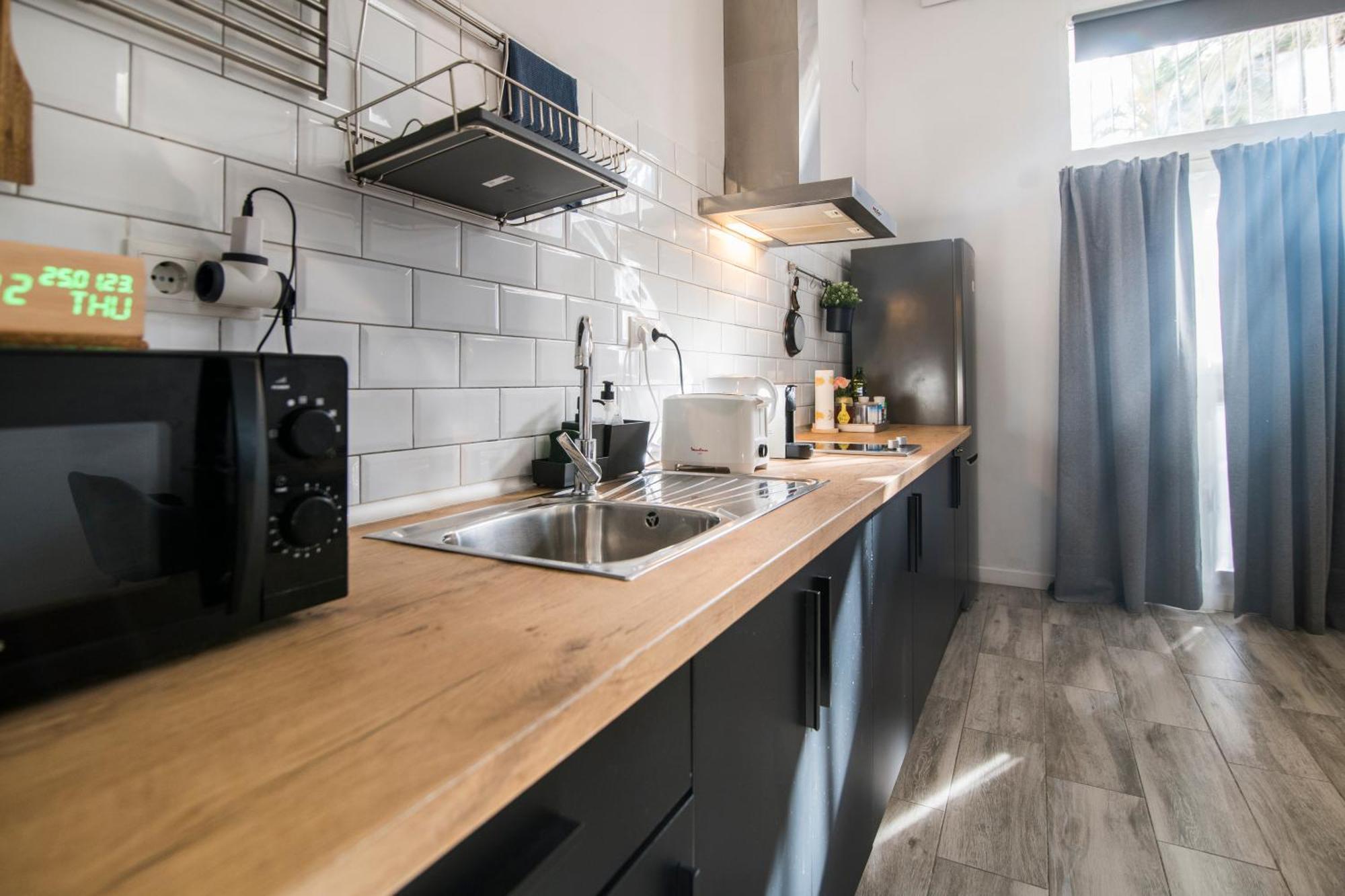 Cozy Loft In Valencia Apartment Bagian luar foto