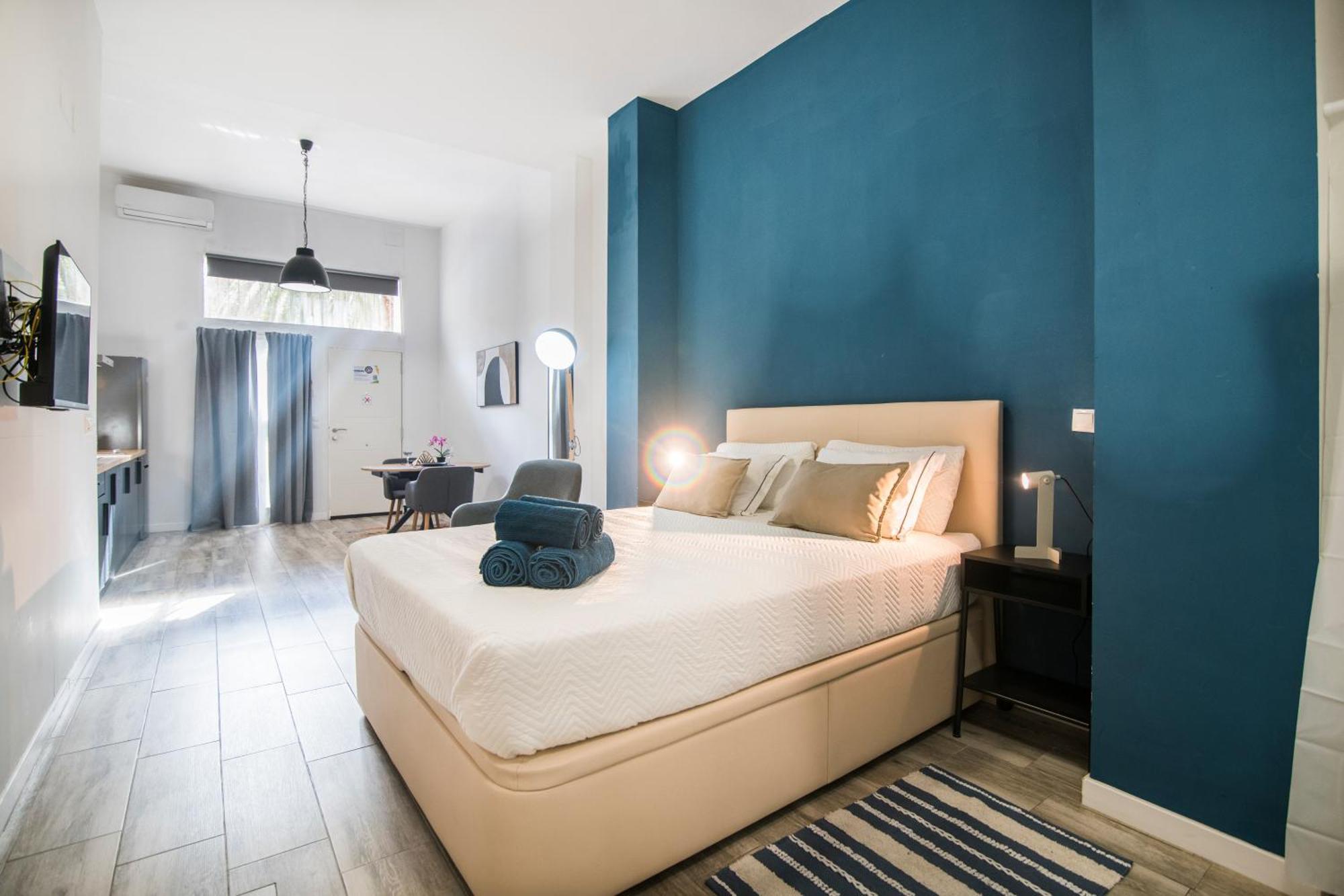Cozy Loft In Valencia Apartment Bagian luar foto