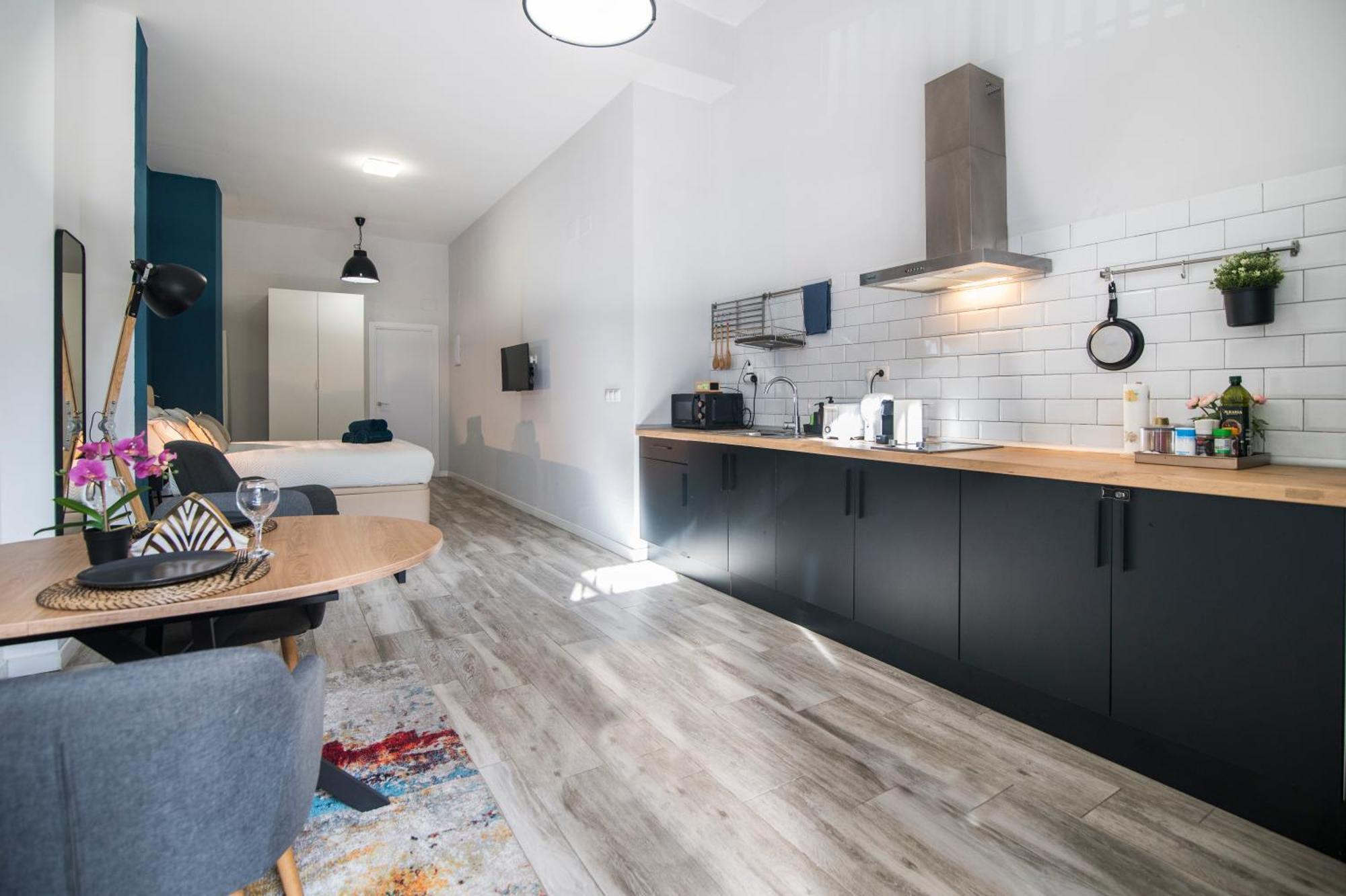Cozy Loft In Valencia Apartment Bagian luar foto