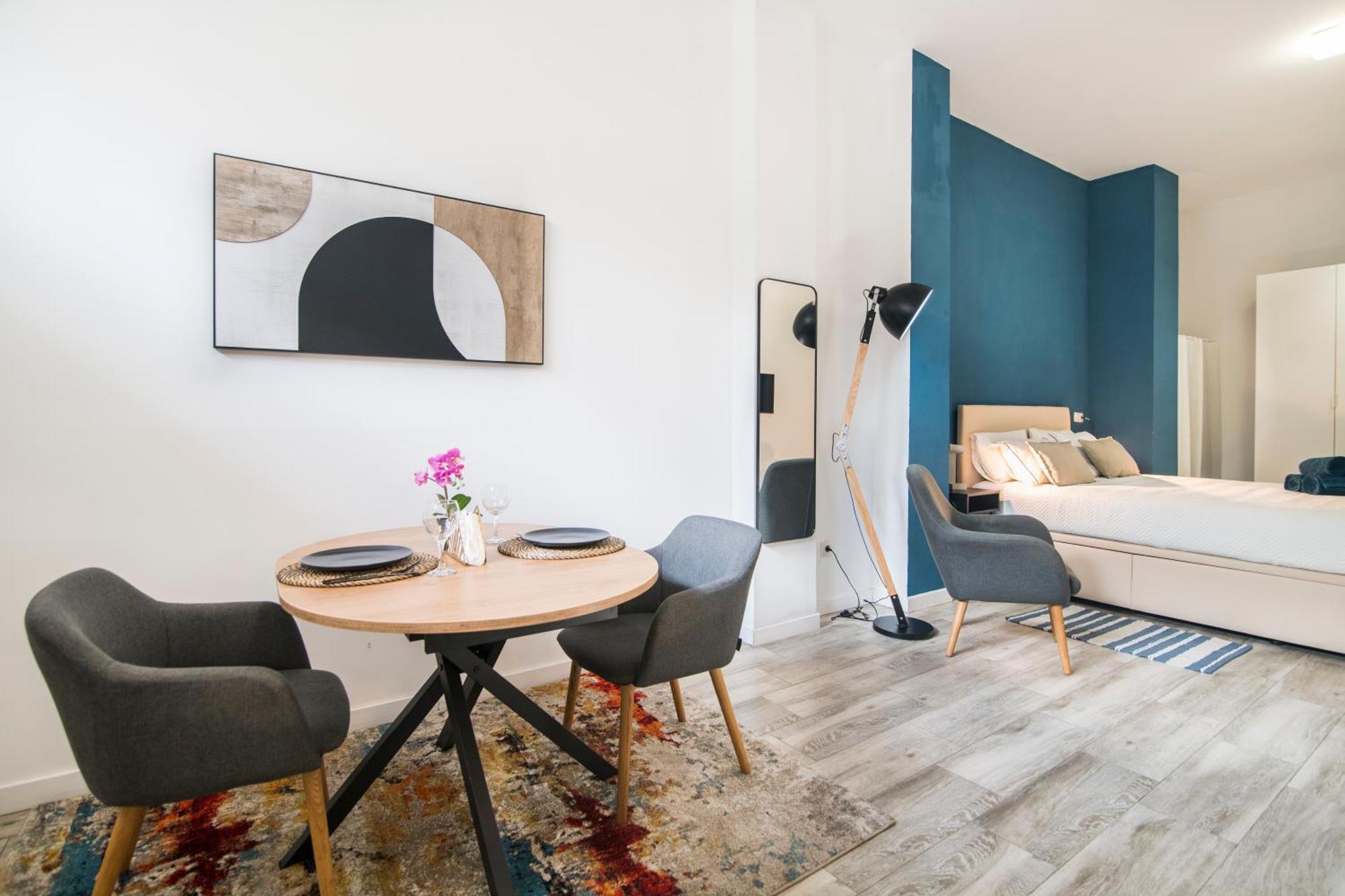 Cozy Loft In Valencia Apartment Bagian luar foto
